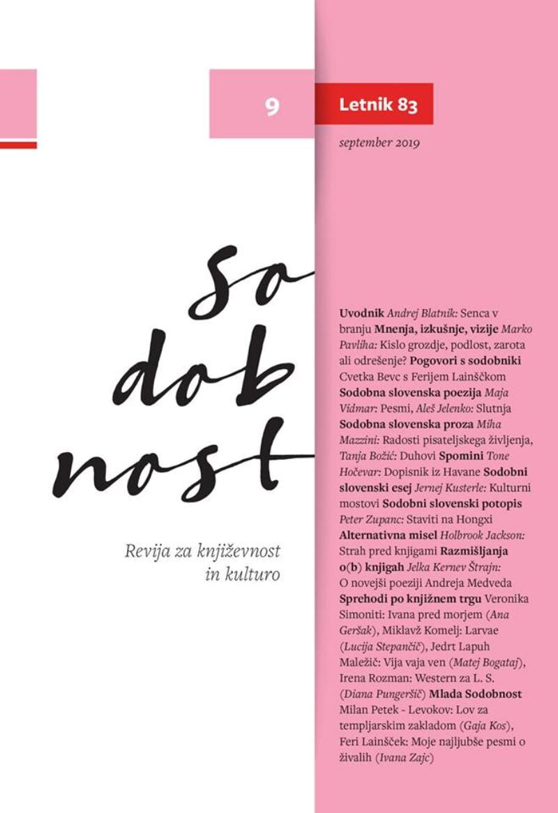 Sodobnost 9/2019