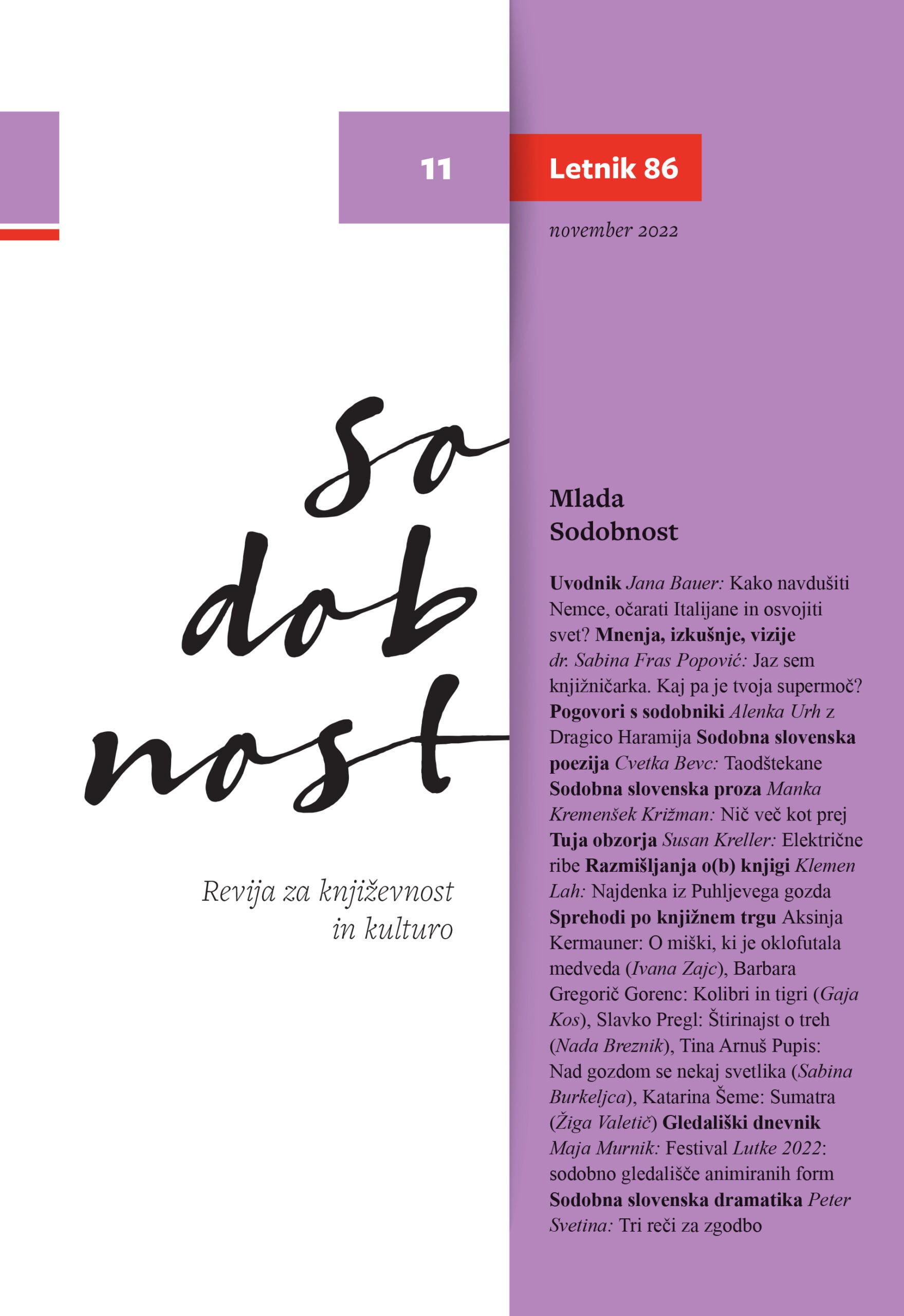Sodobnost 11/2022