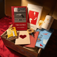 Valentinov Zmenek s knjigo