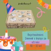 Rojstnodnevni zmenek s knjigo za otroke (10-12 let)