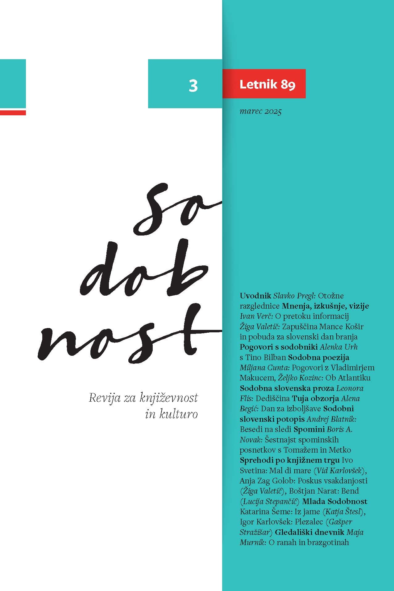 Sodobnost 3/2025