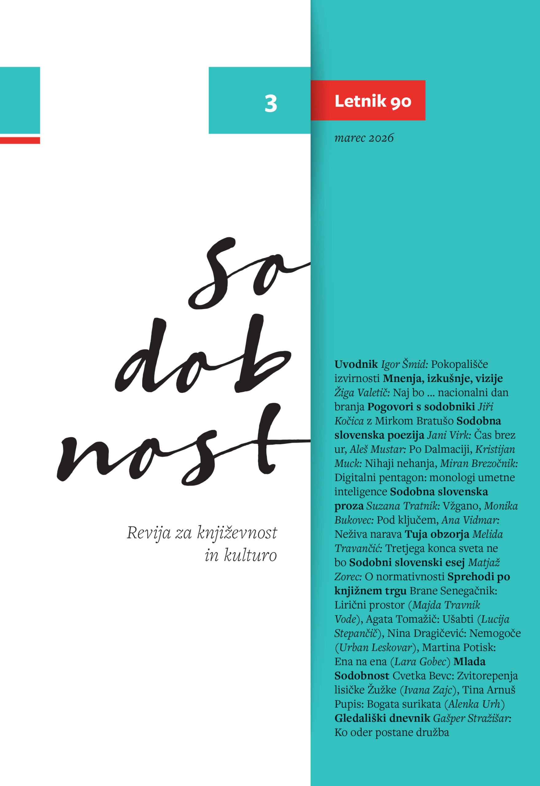 Sodobnost 3/2026