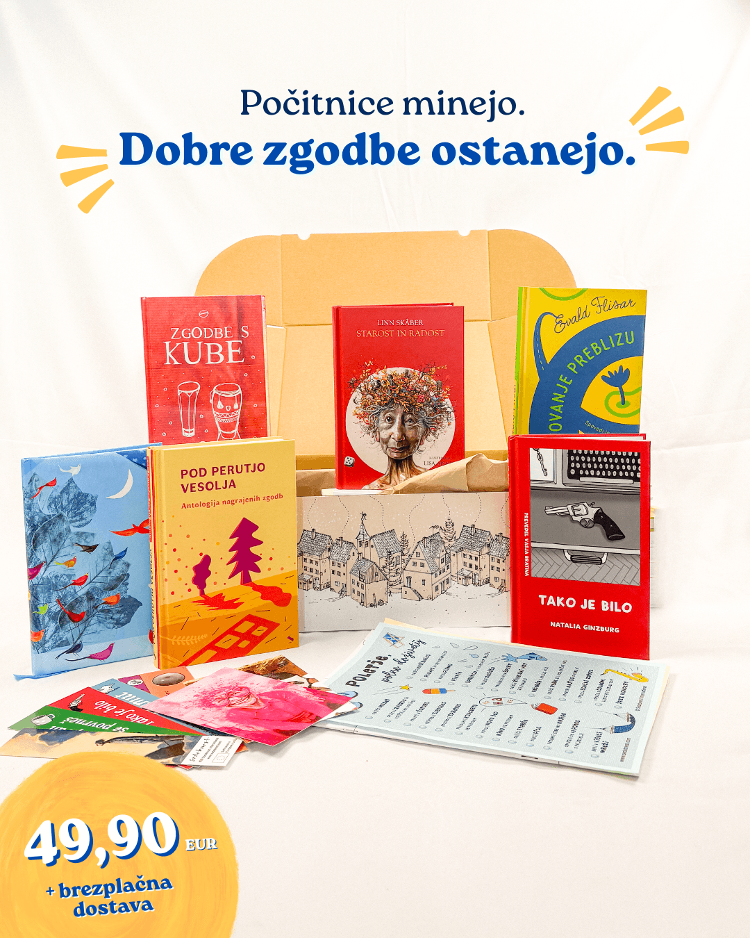 Počitniška škatla dobrih knjig: za odrasle